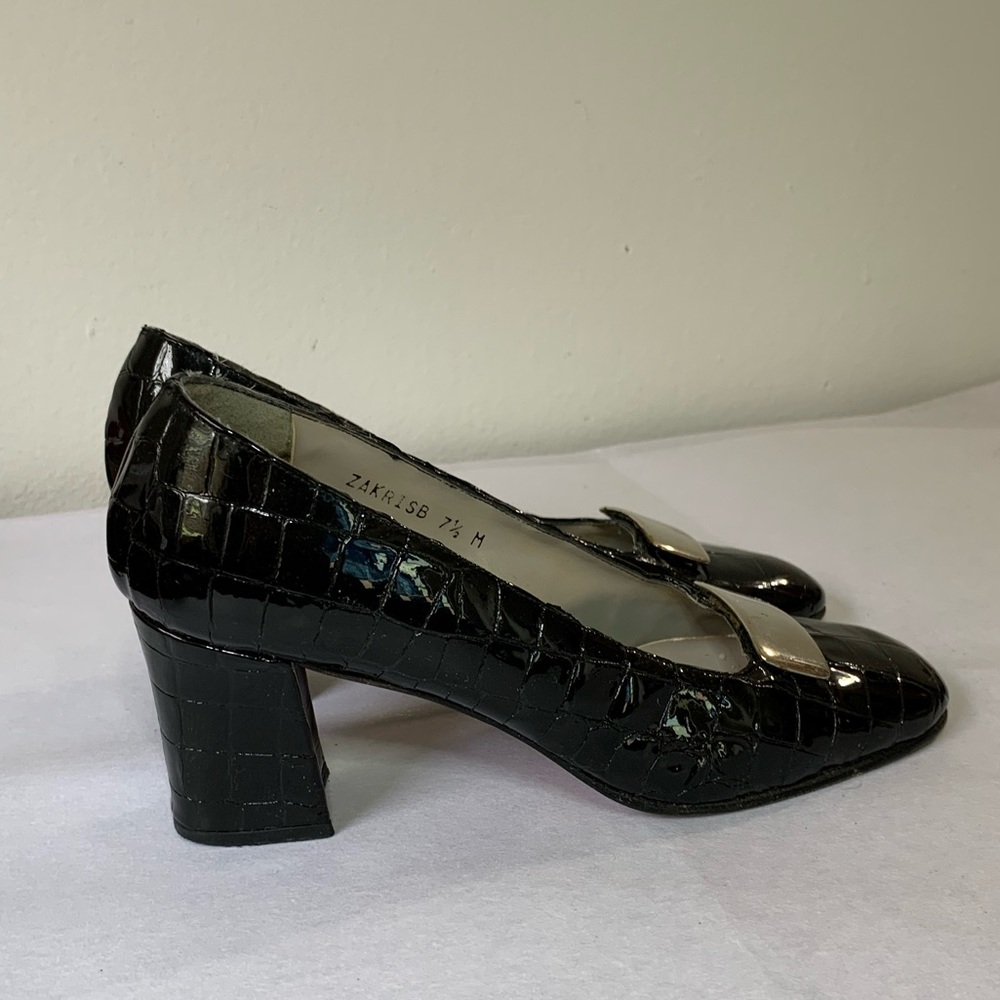 Van Eli leather sole heels